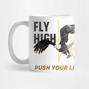 Fly High: Push Your Limits with Eagle Spirit Mug